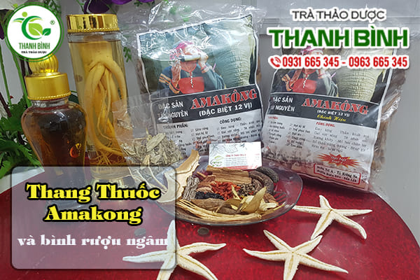Thang thuốc Amakong Thảo Dược Thanh Bình